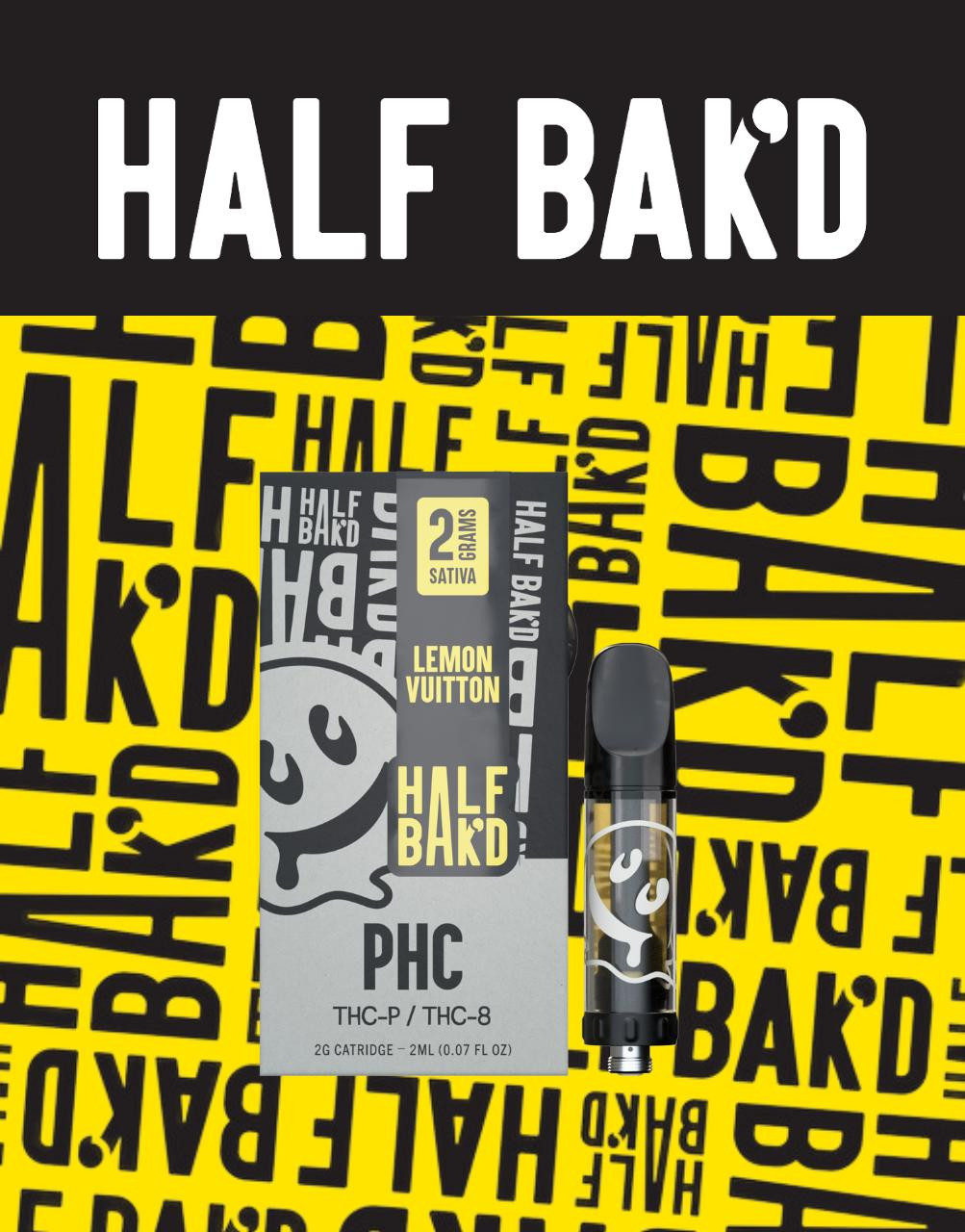 Half Bak'd 3G Disposable THC-A + THC-P + THC-8