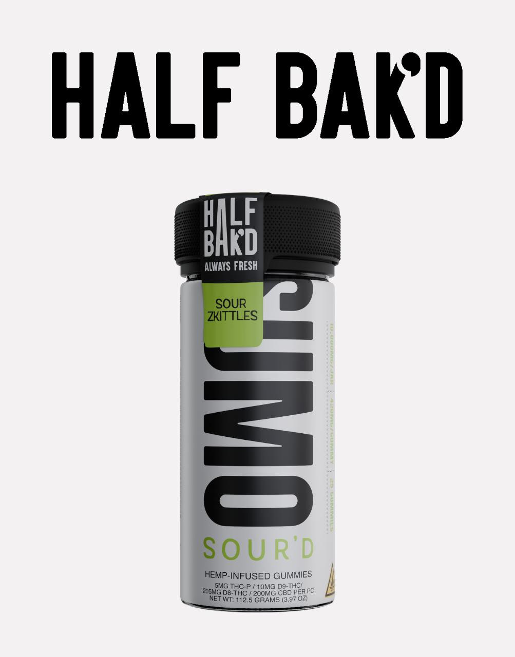 10,500 MG SOUR'D Sumo Gummies | Delta 8 + THC-P + Delta 9 | Sour