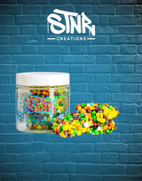 STNR Creations 500MG Candy Clusters | D8 + D9 | 5CT | Razzberry Blitz 