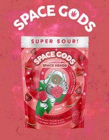 Space Gods 900MG Super Sour Gummies | Delta 9 + CBD| Watermelon by Space Gods 