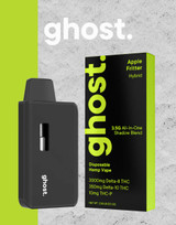 Ghost Hemp 3.5G Disposable Shadow Blend | Delta 8 + Delta 10 + THC-P  | Apple Fritter (Hybrid) by GHOST. 
