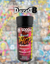 Cali Extrax 5000MG Gummies | THC-P + D9 + Live Rosin | Strawberry X Strawberry Cough by Dazed8 Cali Extrax 5000MG Gummies | THC-P + D9 + Live Rosin | Strawberry X Strawberry Cough by Dazed8