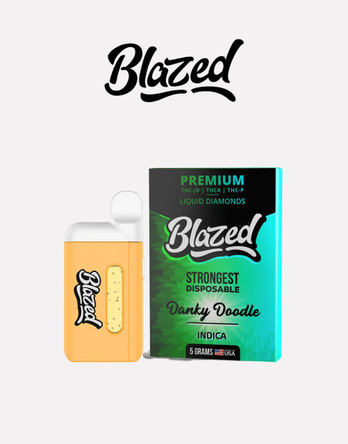 Blazed 5G Disposable | THC-JD THCA THC-P LIQUID DIAMONDS | Danky Doodle by Blazed 