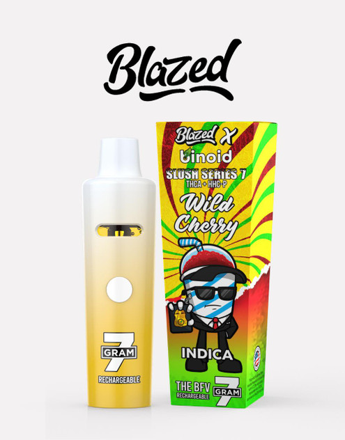 Blazed x Binoid 7G Slush Series 7 Disposables THCA Delta 9 5CT