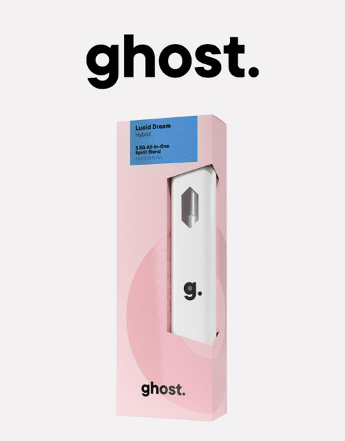 Ghost Hemp 3.5G Disposable | Live Badder + THC-A | Lucid Dream (Hybrid) by Ghost Hemp 