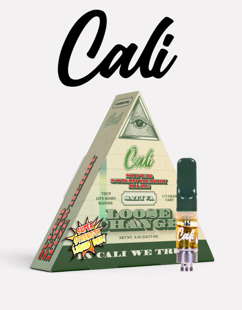 5G Loose Change Cart | Delta-8 THC-P | Grandaddy Purp by Cali Extrax