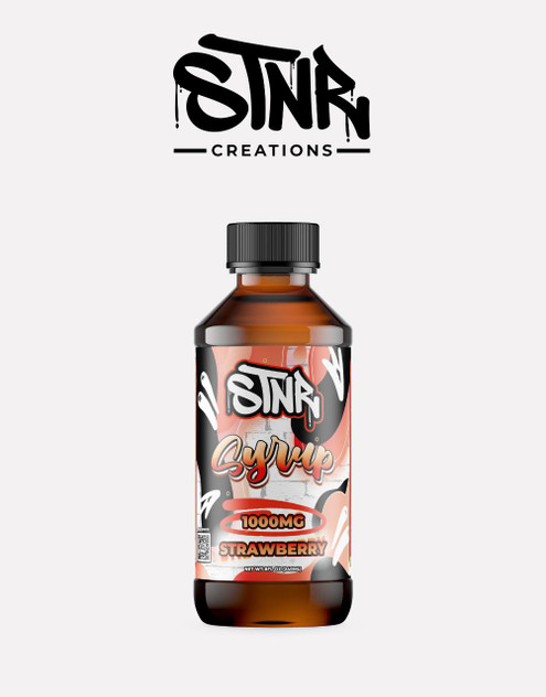 STNR Creations 1000MG Syrup| D8 + D9 | Strawberry by STNR Creations 