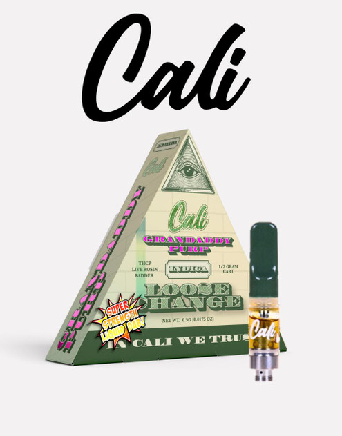 Cali Extrax .5G Loose Change Cart | Delta-8 THC-P  | Grandaddy Purp by Cali Extrax 