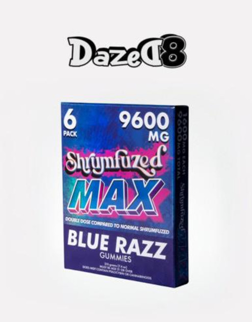 Cali Extrax Shrumfuzed MAX by Dazed8 | Trippy Nootropic Mushroom Gummies | Blue Razz by Dazed8 Cali Extrax Shrumfuzed MAX by Dazed8 | Trippy Nootropic Mushroom Gummies | Blue Razz by Dazed8