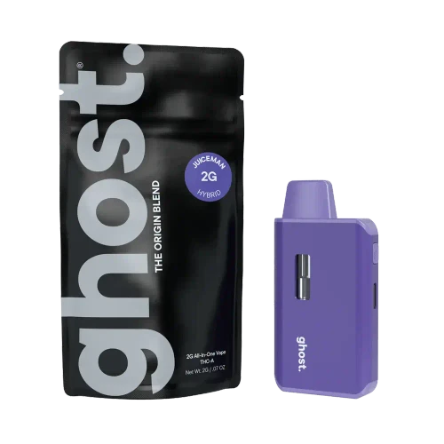 Ghost Hemp 2G The Origin Disposable | THC-A + CBD + CBG + CBN | Juiceman by GHOST. 