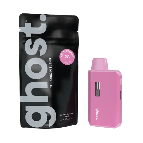 Ghost Hemp 2G The Origin Disposable | THC-A + CBD + CBG + CBN | Fruity Pebbles by GHOST. 