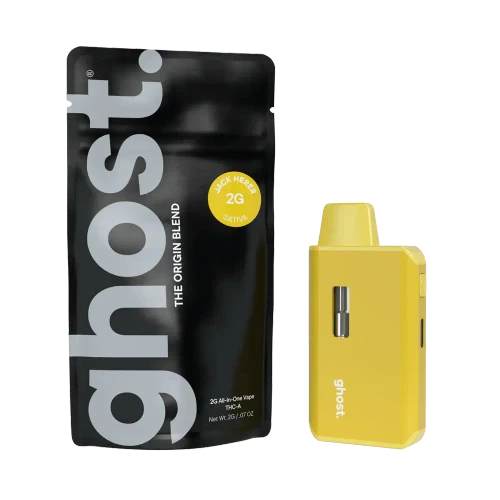 Ghost Hemp 2G The Origin Disposable | THC-A + CBD + CBG + CBN | Jack Herer by GHOST. 