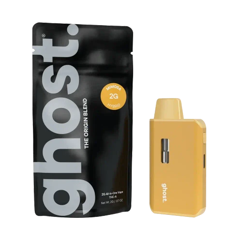 Ghost Hemp 2G The Origin Disposable | THC-A + CBD + CBG + CBN | Mimosa by GHOST. 