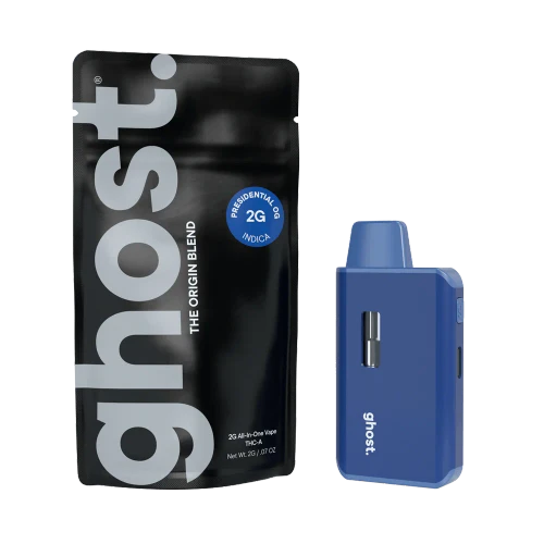 Ghost Hemp 2G The Origin Disposable | THC-A + CBN + CBG + CBN | Presidential by GHOST.