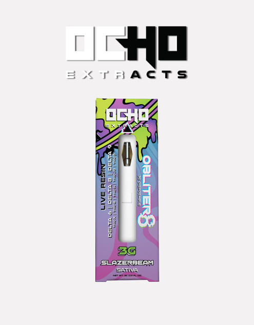 OCHO Extracts Live Resin 3G Disposable | Slazerbeam (Sativa) | Obliter8 Blend 