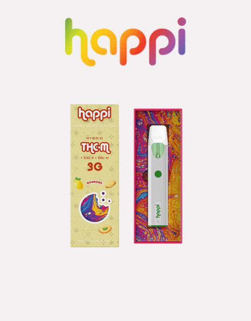  Happi 3G Disposable |  Bonkers (Hybrid) | THC-M 