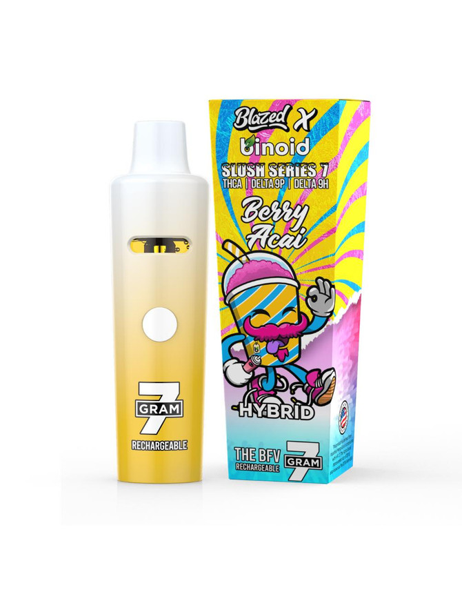 Blazed x Binoid 7G Slush Series 7 Disposables THCA Delta 9 5CT