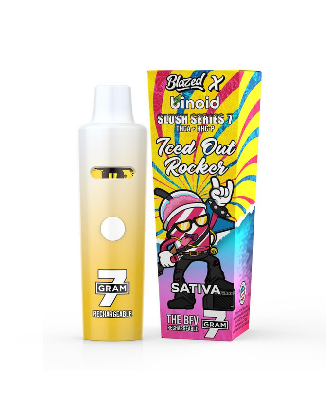 Blazed x Binoid 7G Slush Series 7 Disposables THCA Delta 9 5CT