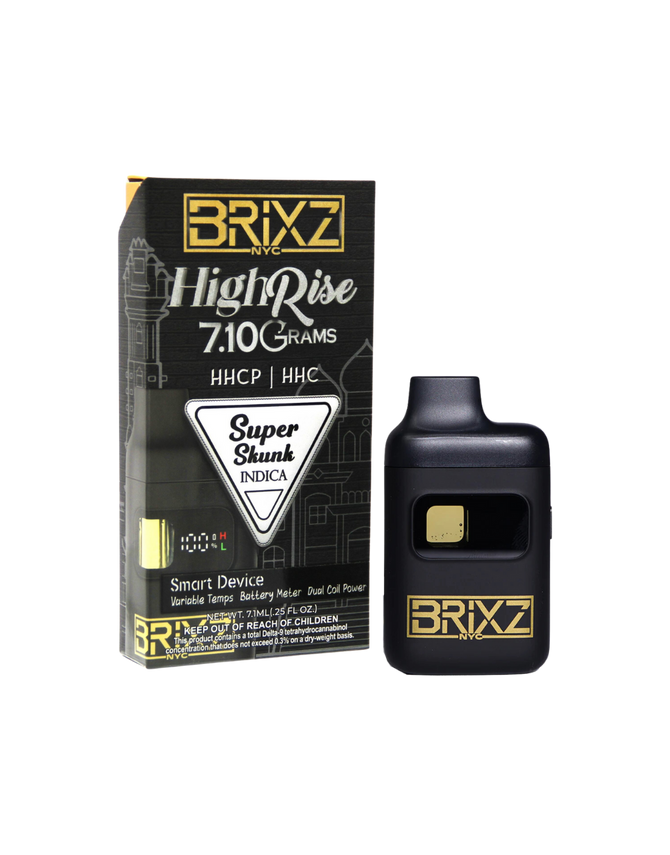 Dazed 7.1G Brix High Rise Disposable | HHCP + HHC | Super