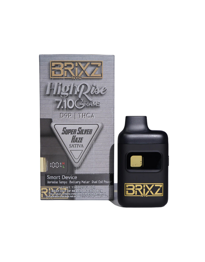 Dazed 7.1G Brix High Rise Disposable | D9P + THCA | Super