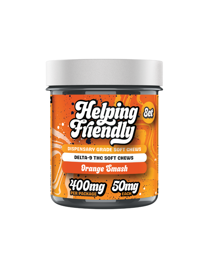 400MG Dispensary Grade Soft Chews | CBG + Delta 9 + CBD | <FLAVOR