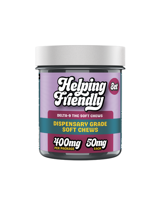 400MG Dispensary Grade Soft Chews | CBG + Delta 9 + CBD | <FLAVOR