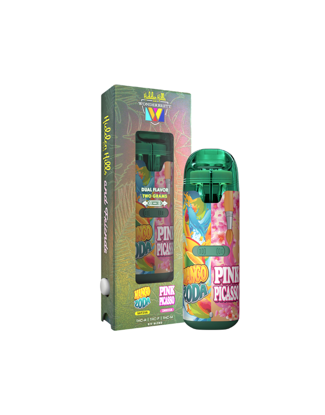 2G Dual Flavor Bar Disposable | THC-A + THC-M + THC-P