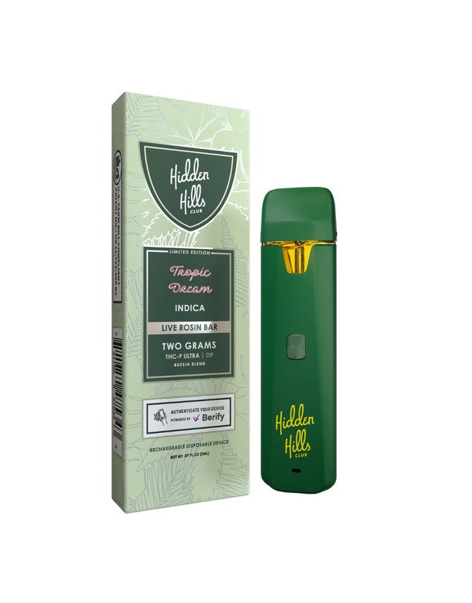 2G Live Rosin Bar Disposable Bussin Blend | THC-P Ultra + Delta 9