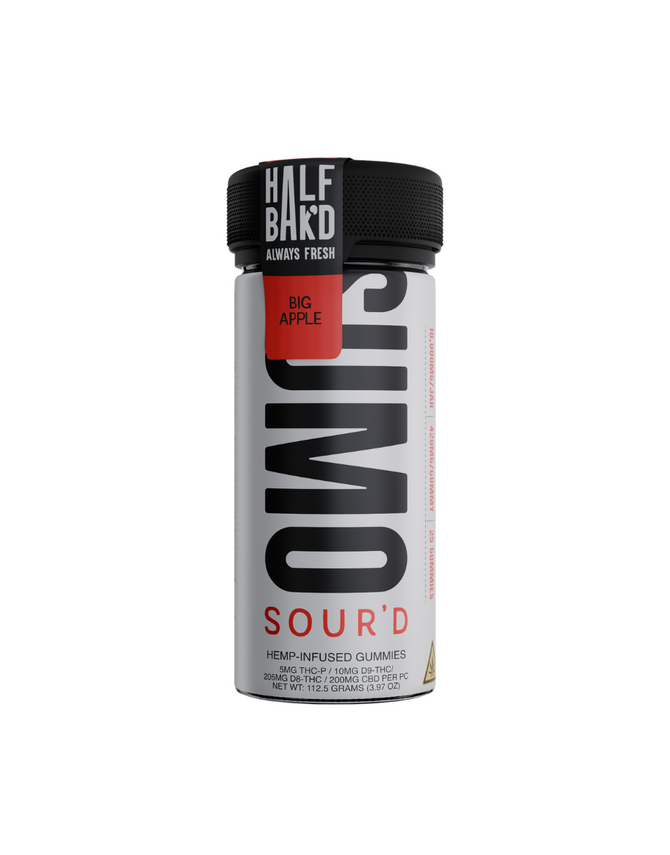10,500 MG SOUR'D Sumo Gummies | Delta 8 + THC-P + Delta 9 | Big