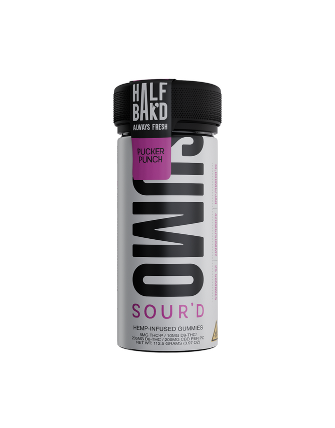 10,500 MG SOUR'D Sumo Gummies | Delta 8 + THC-P + Delta 9 | Pucker