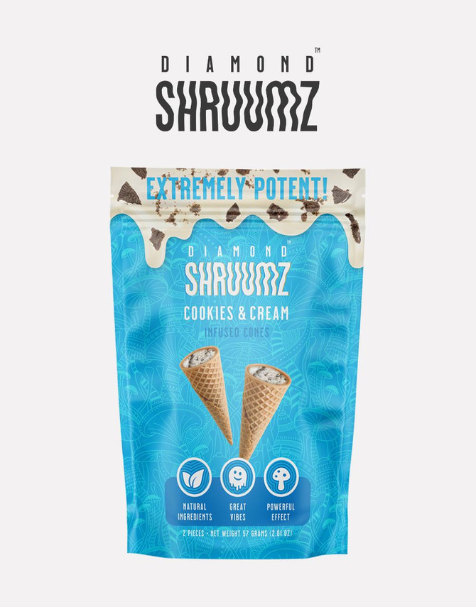 SHRUUMZ 2CT Cones | Cookies and Cream 