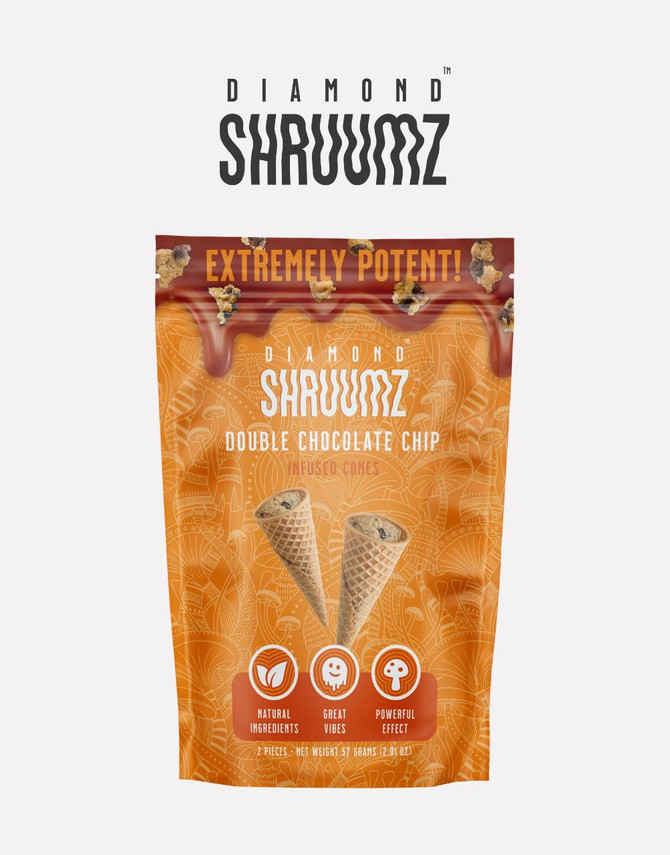 SHRUUMZ 2CT Cones | Double Chocolate Chip 