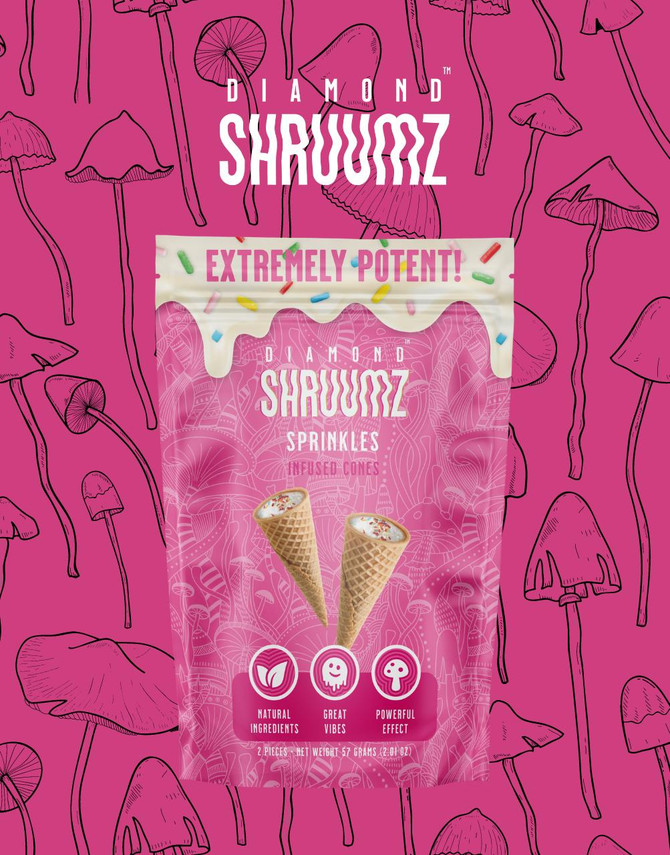 SHRUUMZ 2CT Cones | Sprinkles 