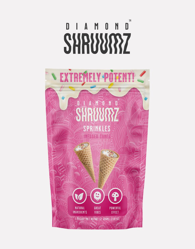 SHRUUMZ 2CT Cones | Sprinkles 