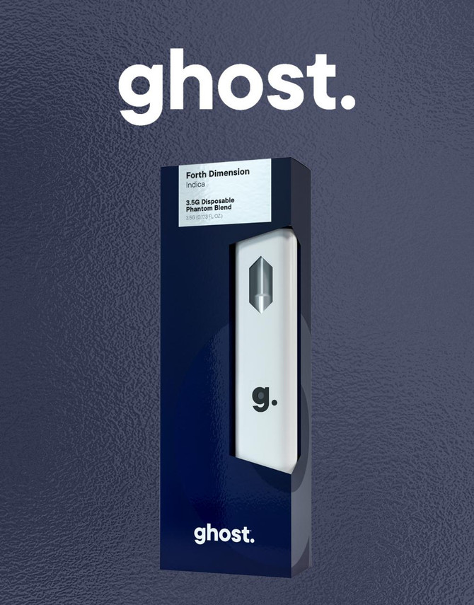 Ghost Hemp 3.5G Phantom Blend Disposable | Delta 6 + THCx + THCb | Forth Dimension by Ghost Hemp 