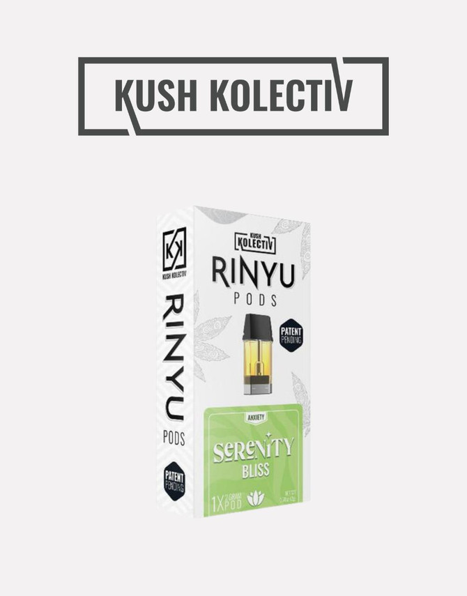 Kush Kolectiv 2G Cartridges/Pods  | Delta-8 | Serenity Bliss by Kush Kolectiv 