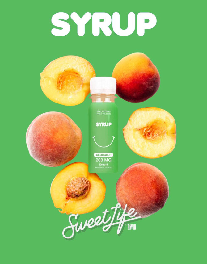 Sweet Life SYRUP | Georgia Peach | Delta-9 