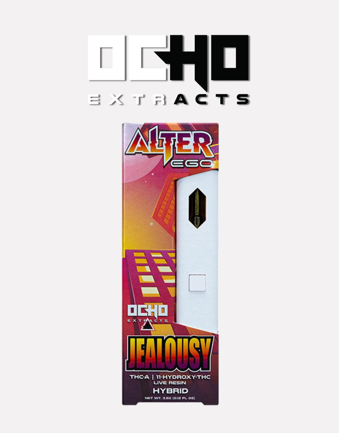 OCHO Extracts 3.5G Alter Ego Disposable | THC-A Delta 11 |  Jealousy by Ocho Extracts 