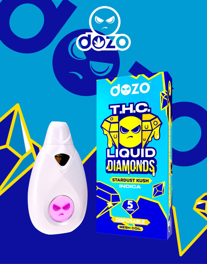 Dozo 5G Disposable | THC LIQUID DIAMONDS | Stardust Kush by Dozo 