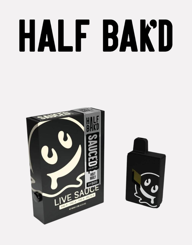 Half Bak'd 4G Disposable | THCA + THCP + THCB + Delta 9 | Holy Moly by Half Bak'd 