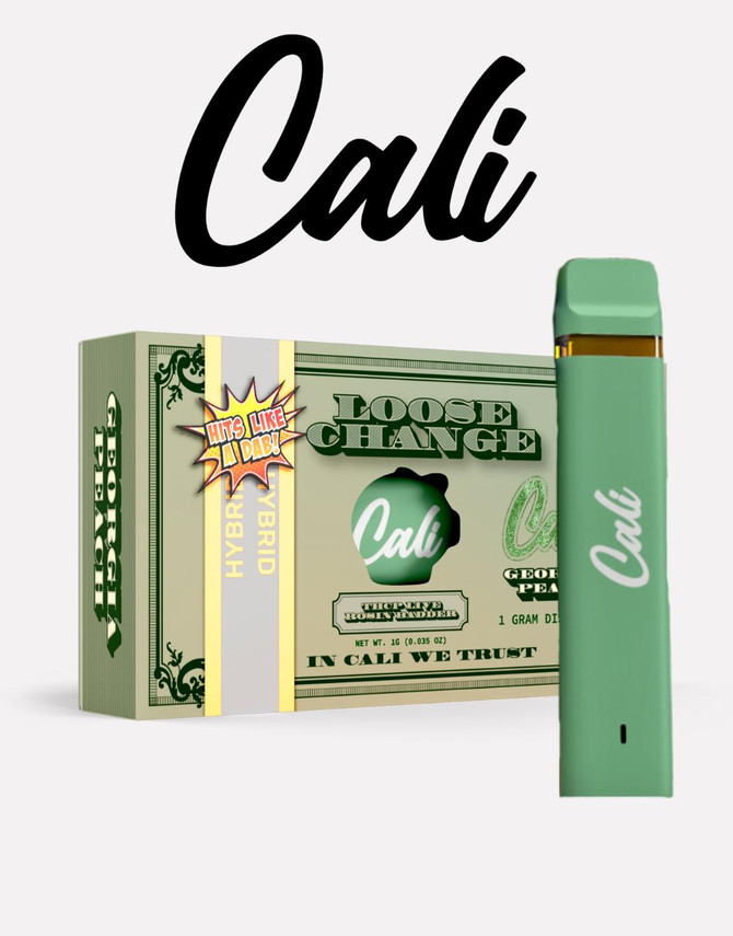 Cali Extrax 1G Loose Change Disposable | Delta 8 THC-P  | Georgia Peach by Cali Extrax 
