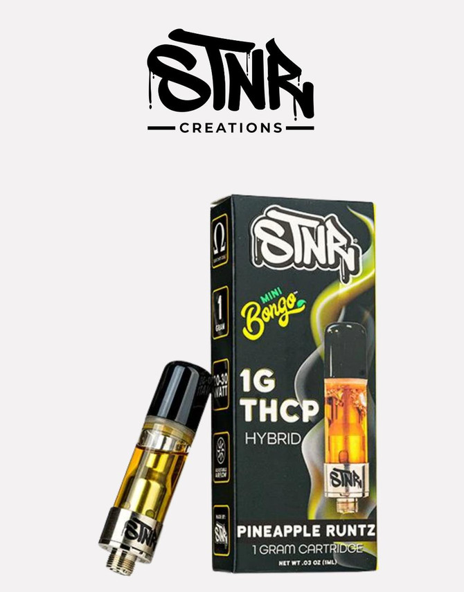 STNR Creations 1G Cart | THC-P | Pineapple Runtz (Hybrid) by STNR Creations 