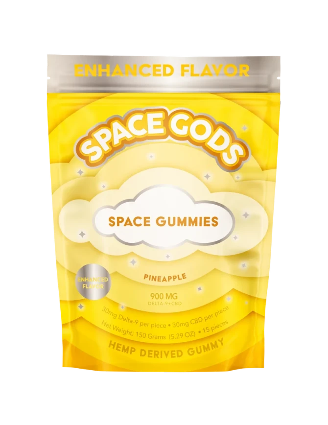 Space Gummies | Pineapple | Delta 9 + CBD