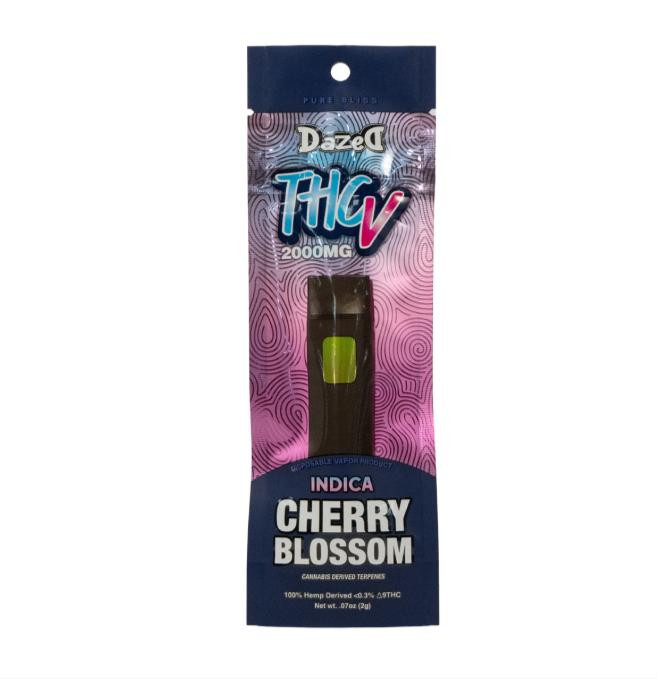 Dazed8 2G Disposable | THC-V | Cherry Blossom (Indica) by Dazed8 
