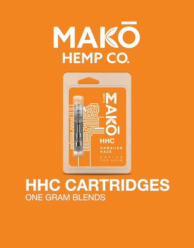 Mako Hemp Co. Hawaiian Haze 1G Carts | HHC 