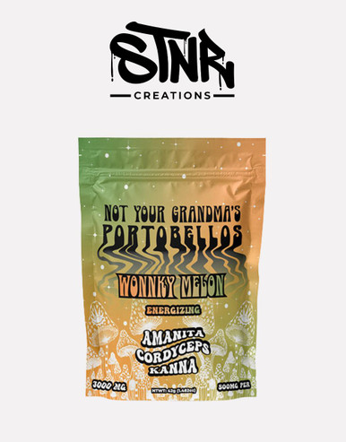 3000MG Gummies | AMANITA + KANA | Wonnky Melon by STNR Creations