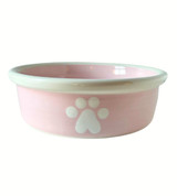 ceramic dog or cat feeding bowls - large