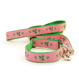 Shamrock--Green on Pink (Narrow Harness)