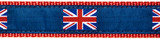 British Flag on Blue (Collars & Martingales)