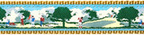 Golfing Scene (Wide Martingale)